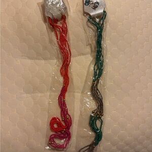 Vibrant Multicolor Beaded Hair Accessories